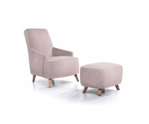 Krēsls + pufs Slope (Atpūtas)